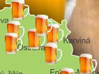 Mapa pivovar